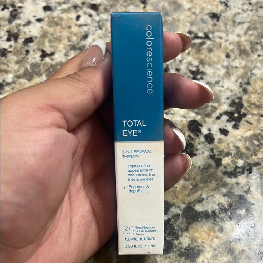 Colorescience Total Eye 3-in-1 Renewal Therapy-Brand New In Box-Shade: Medium